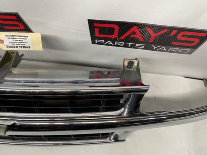 2003 Chevy Suburban Chrome Front Grille OEM