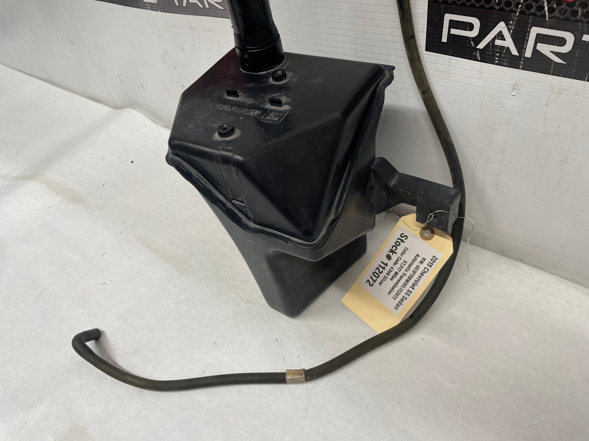 2015 Chevy SS Sedan Coolant Reservoir Recovery Overflow Tank Bottle OEM - Day's Parts Yard