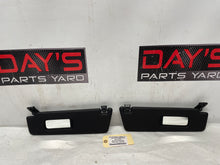 2013 Chevy Camaro ZL1 RH & LH Sunvisors Sun Visors Shades w/ Clips OEM - Day's Parts Yard