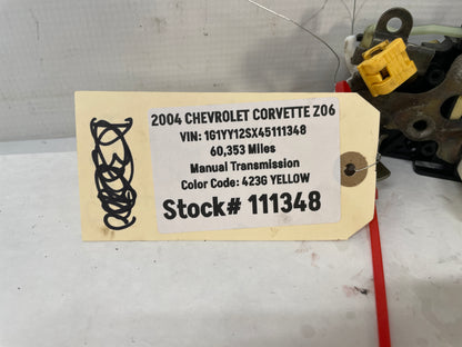 2004 Chevy C5 Corvette Z06 RH Passenger Door Lock Actuator OEM - Day's Parts Yard