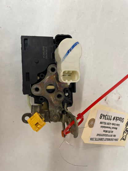 2004 Chevy C5 Corvette Z06 RH Passenger Door Lock Actuator OEM - Day's Parts Yard