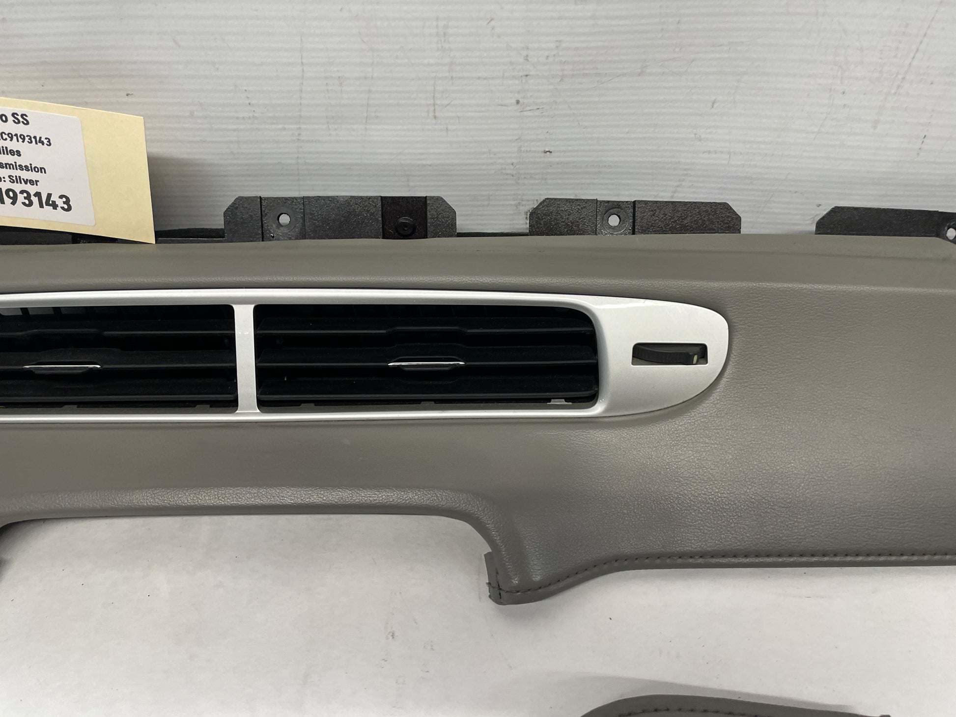 2012 Chevy Camaro SS Titanium Gray RH Passenger Instrument Panel Trim Molding OEM - Day's Parts Yard