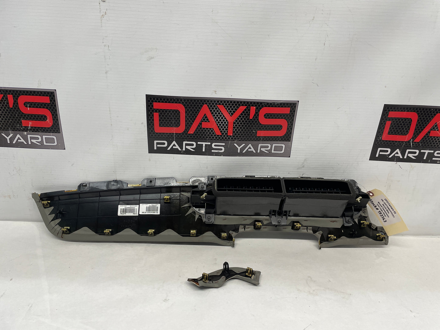 2012 Chevy Camaro SS Titanium Gray RH Passenger Instrument Panel Trim Molding OEM - Day's Parts Yard