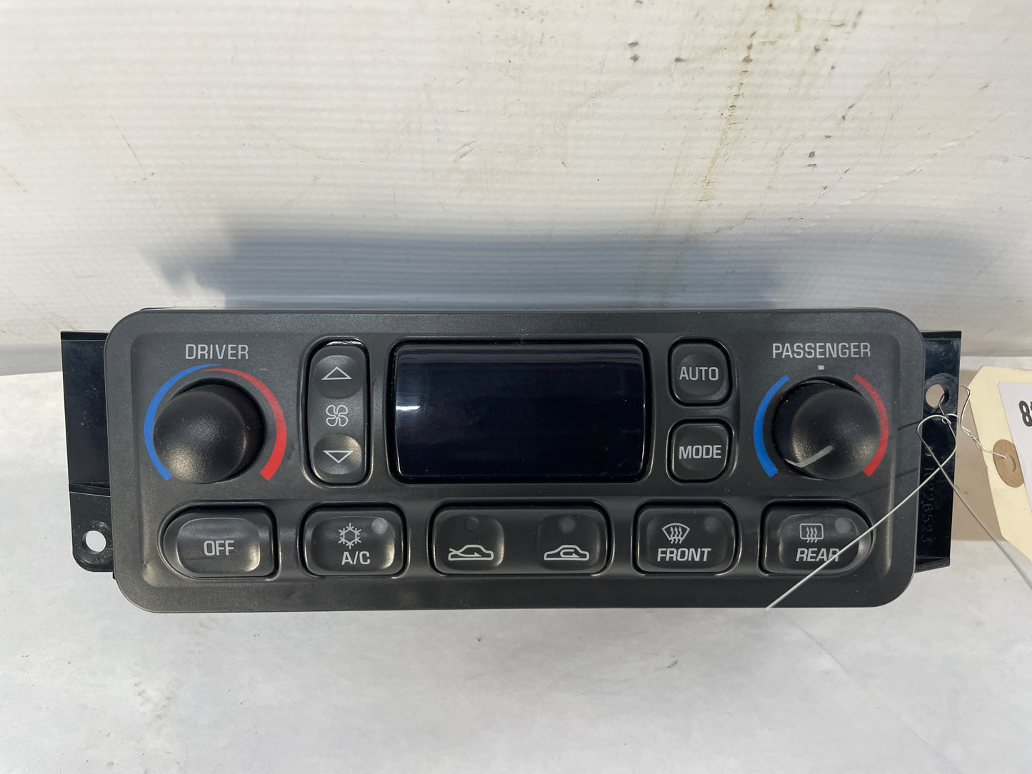 2004 Chevy C5 Corvette Z06 Dual Zone Temperature HVAC Dash Climate Control Unit Switch Panel OEM - Day's Parts Yard