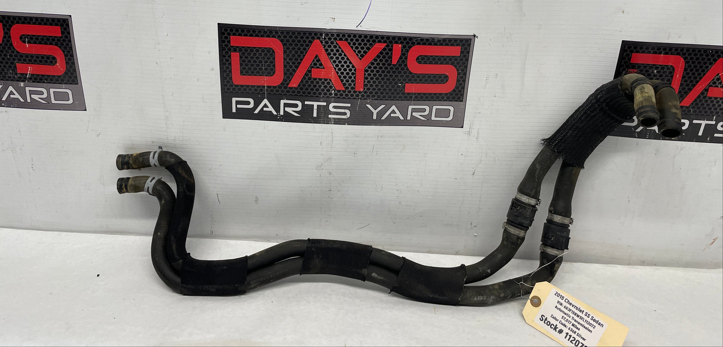 2015 Chevy SS Sedan HVAC Heater Core Hose Lines Tubes OEM - Day's Parts Yard