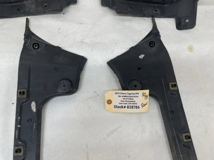 2013 Chevy Caprice PPV RH & LH Rear Bumper Guide Brackets Mounts OEM - Day's Parts Yard