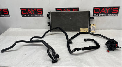 2013 Chevy Camaro ZL1 Supercharger Heat Exchanger Intercooler Pump Cooler Hoses Lines Assembly OEM - Day's Parts Yard