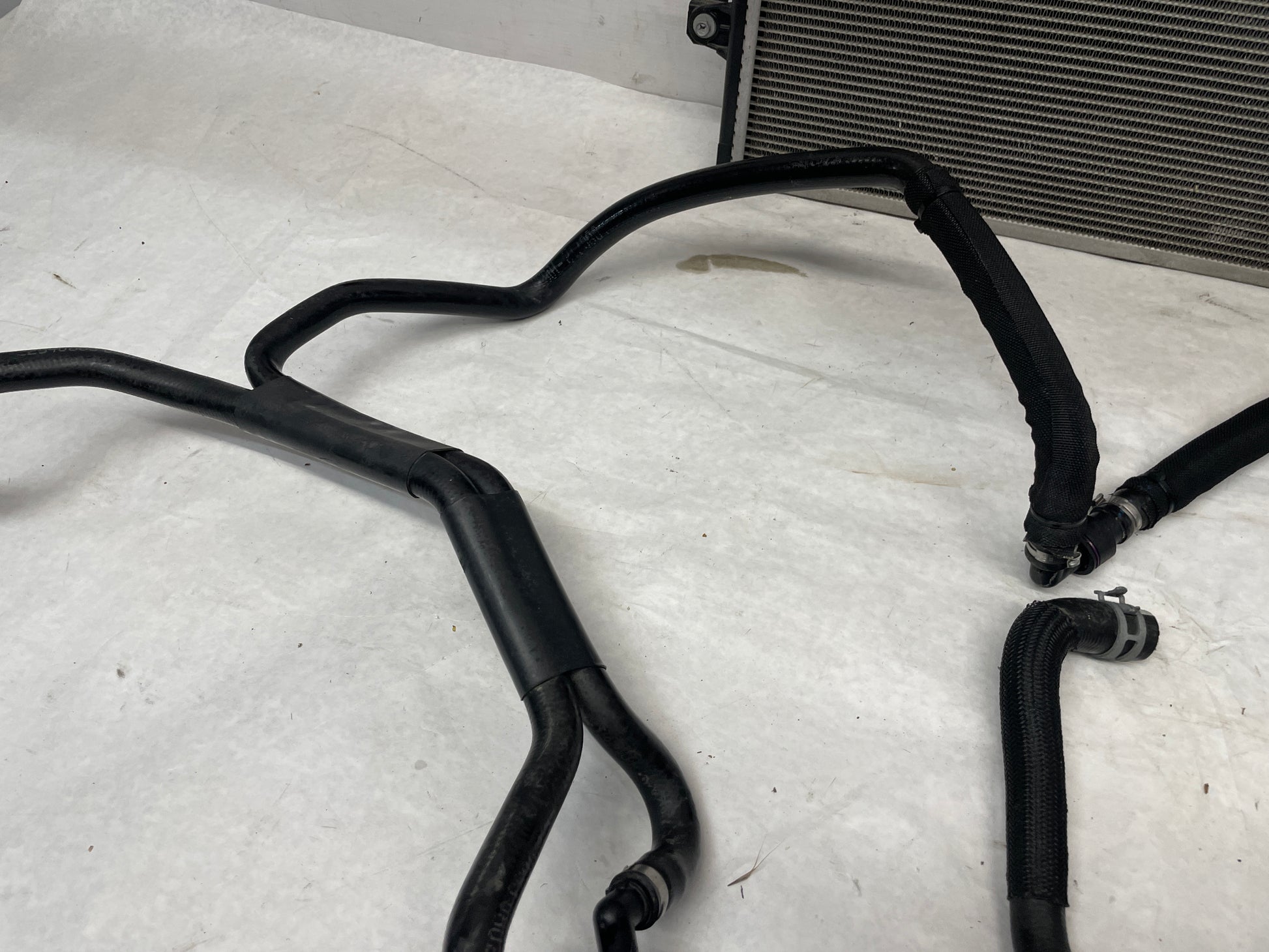 2013 Chevy Camaro ZL1 Supercharger Heat Exchanger Intercooler Pump Cooler Hoses Lines Assembly OEM - Day's Parts Yard