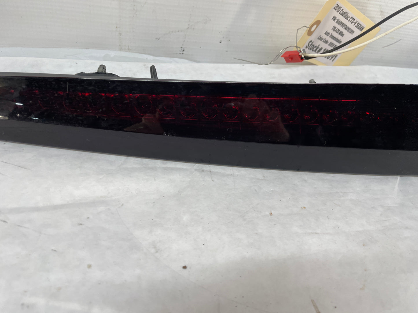 2010 Cadillac CTS-V Sedan Trunk Deck Lid 3rd Third High Mount Brake Tail Light Lamp OEM