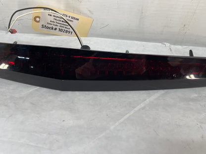 2010 Cadillac CTS-V Sedan Trunk Deck Lid 3rd Third High Mount Brake Tail Light Lamp OEM