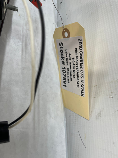 2010 Cadillac CTS-V Sedan Trunk Deck Lid 3rd Third High Mount Brake Tail Light Lamp OEM