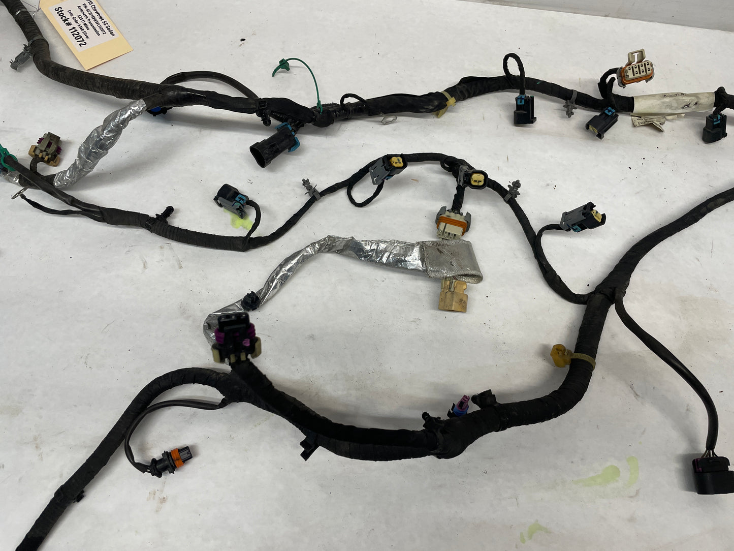 2015 Chevy SS Sedan Engine Motor Transmission Wire Wiring Harness OEM - Day's Parts Yard