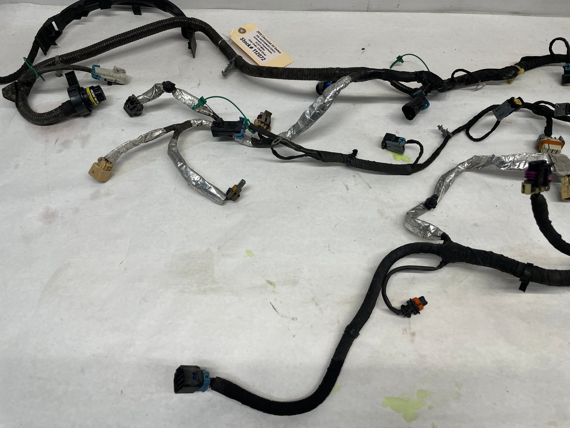 2015 Chevy SS Sedan Engine Motor Transmission Wire Wiring Harness OEM - Day's Parts Yard