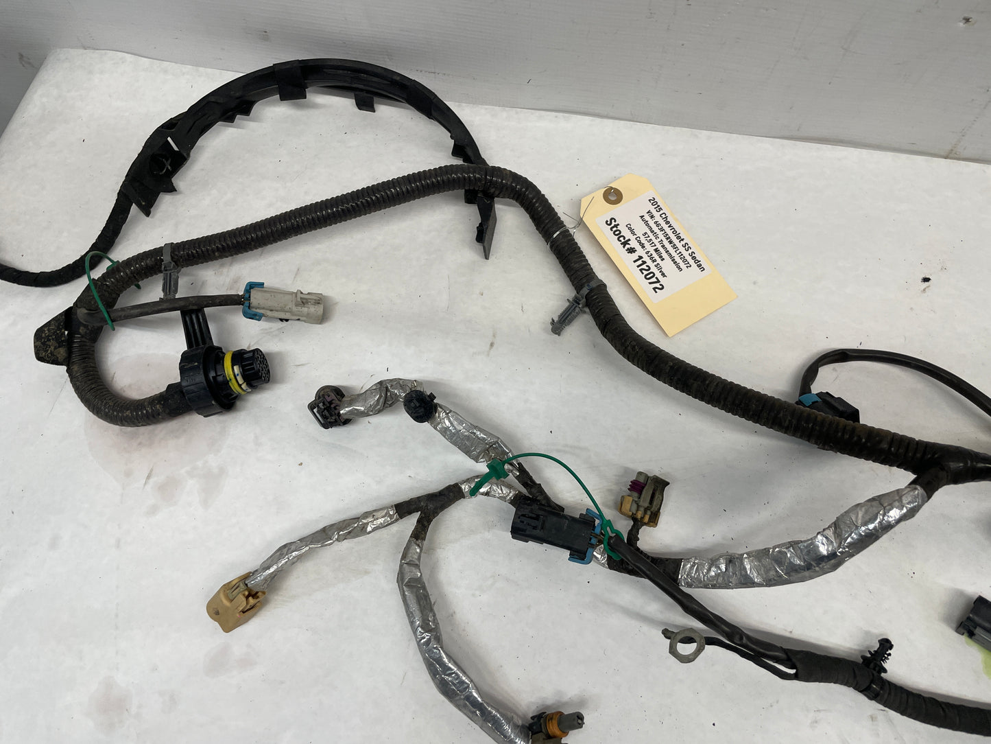 2015 Chevy SS Sedan Engine Motor Transmission Wire Wiring Harness OEM - Day's Parts Yard