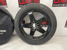 Modern Spare Wheel and Tire W/ Bag 18x4