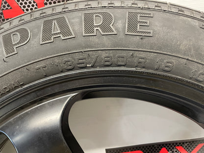 Modern Spare Wheel and Tire W/ Bag 18x4