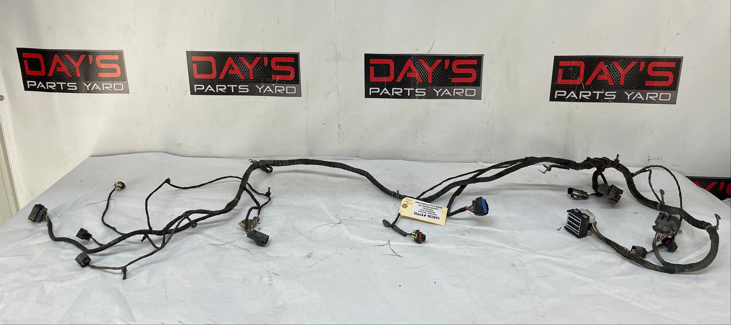 2010 Cadillac CTS-V Sedan Front Core Support Head Light Lamp Wire Wiring Harness OEM