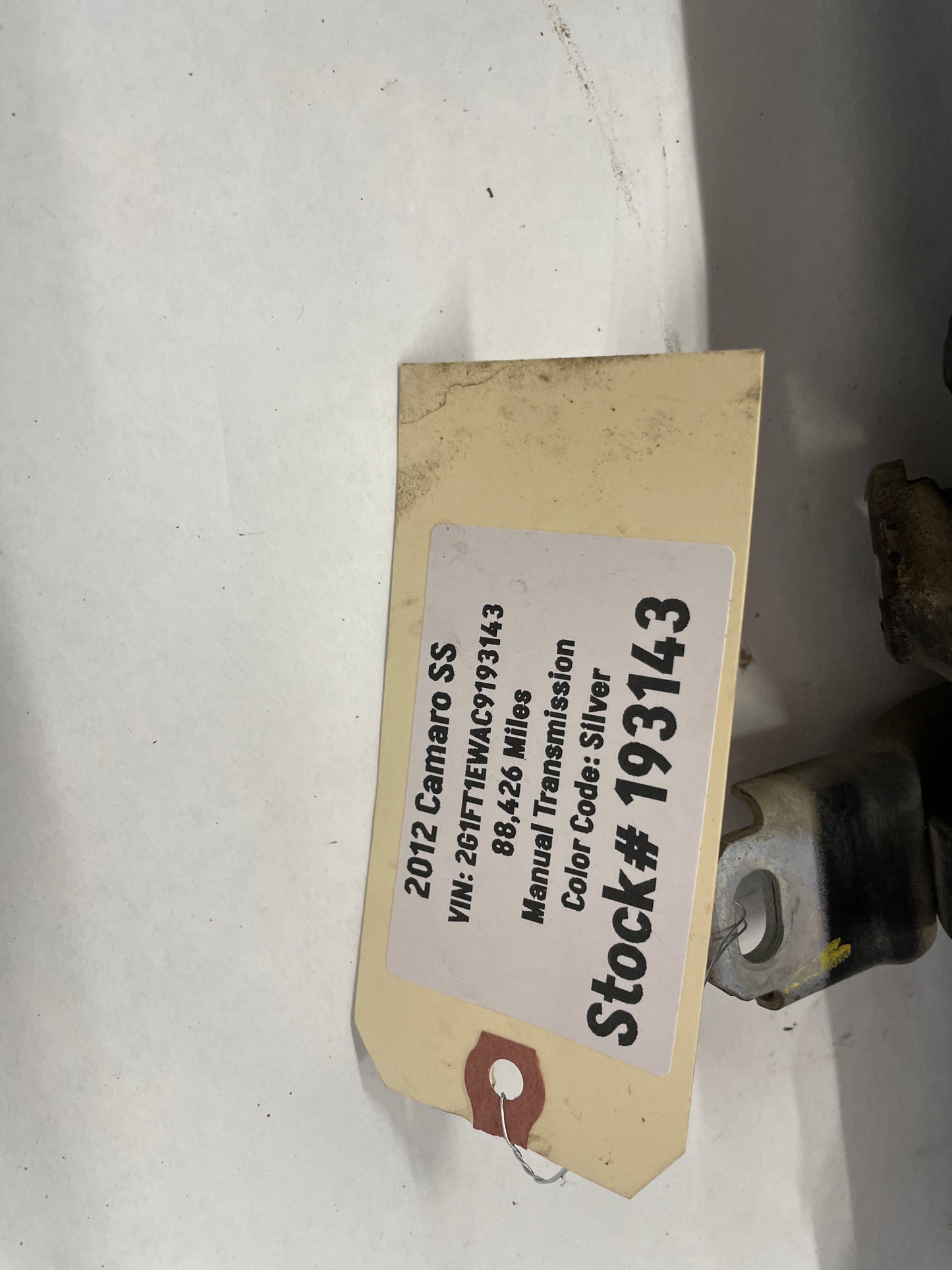 2012 Chevy Camaro SS Driveshaft Drive Shaft Line OEM - Day's Parts Yard