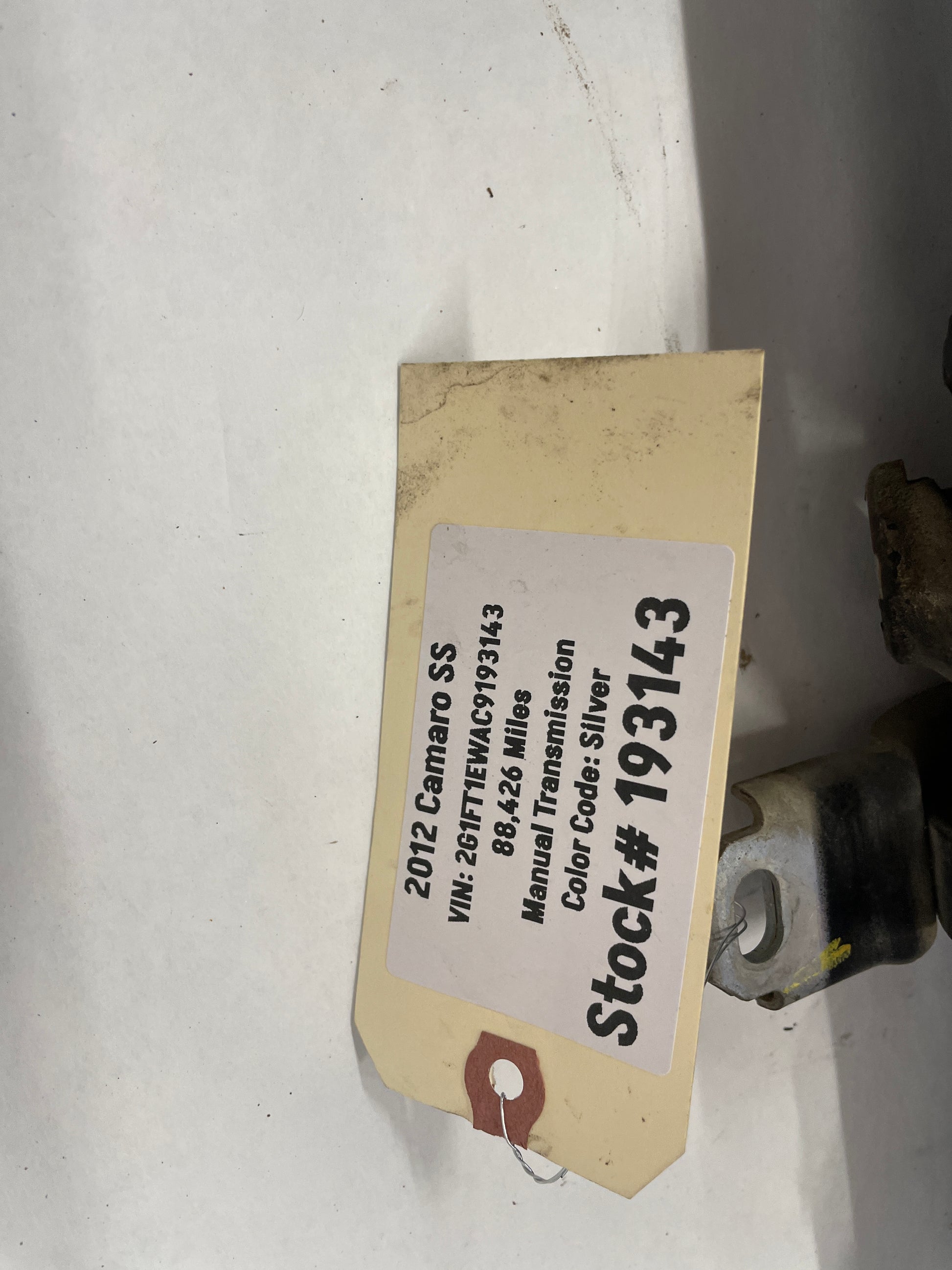 2012 Chevy Camaro SS Driveshaft Drive Shaft Line OEM - Day's Parts Yard