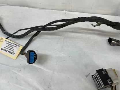 2010 Cadillac CTS-V Sedan Front Core Support Head Light Lamp Wire Wiring Harness OEM