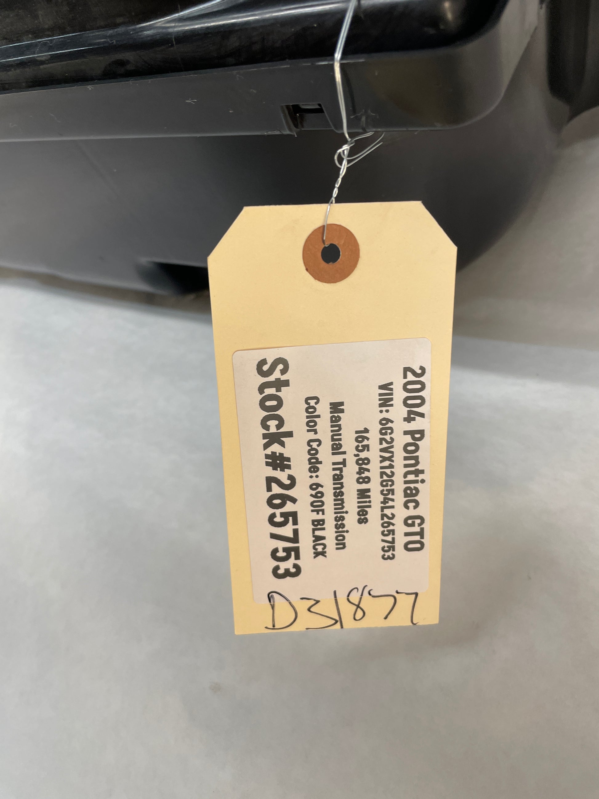 2004 Pontiac GTO Fuel Gas Tank OEM - Day's Parts Yard