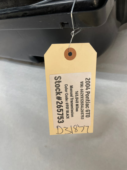 2004 Pontiac GTO Fuel Gas Tank OEM - Day's Parts Yard