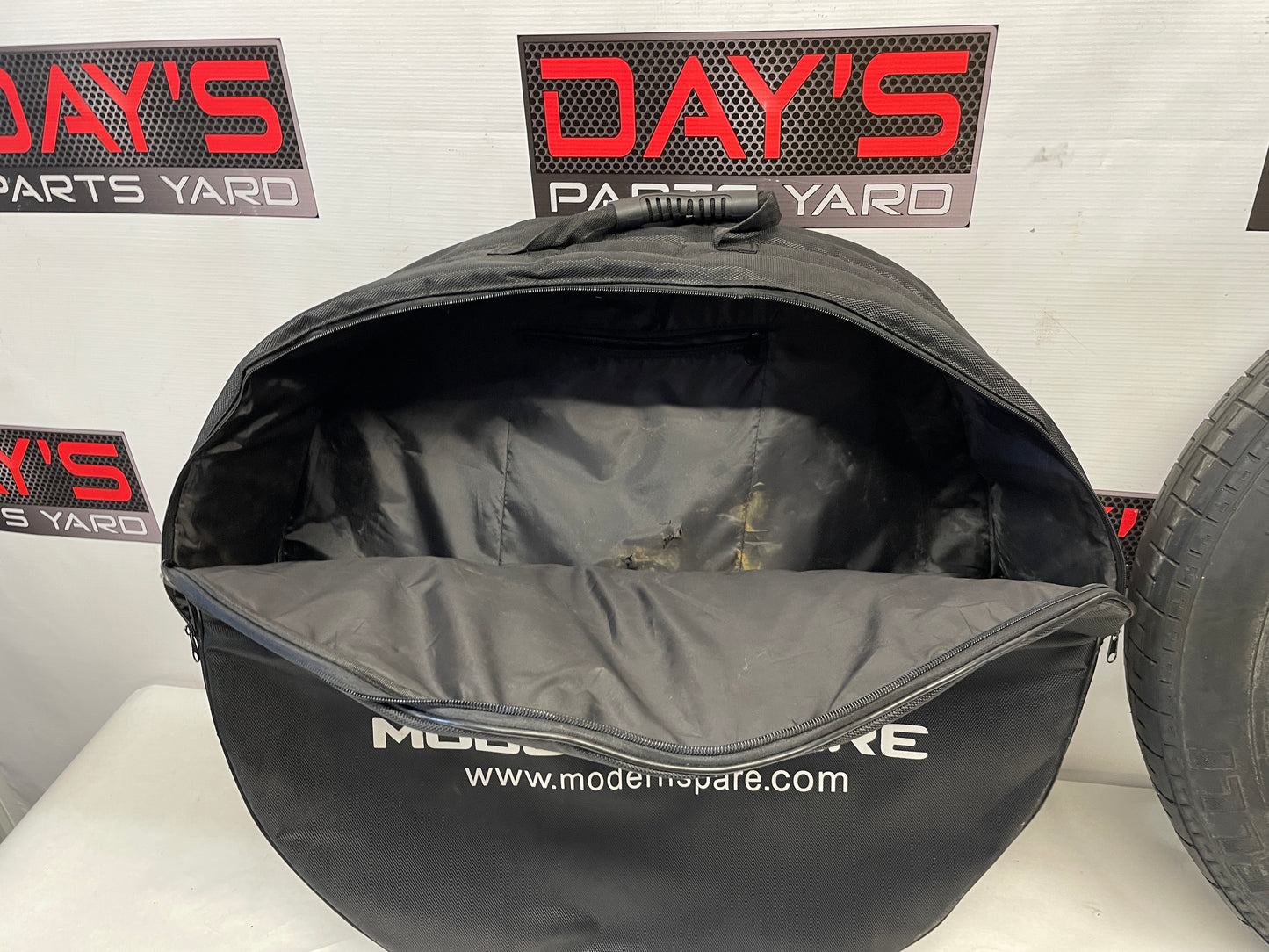 Modern Spare Wheel and Tire W/ Bag 18x4