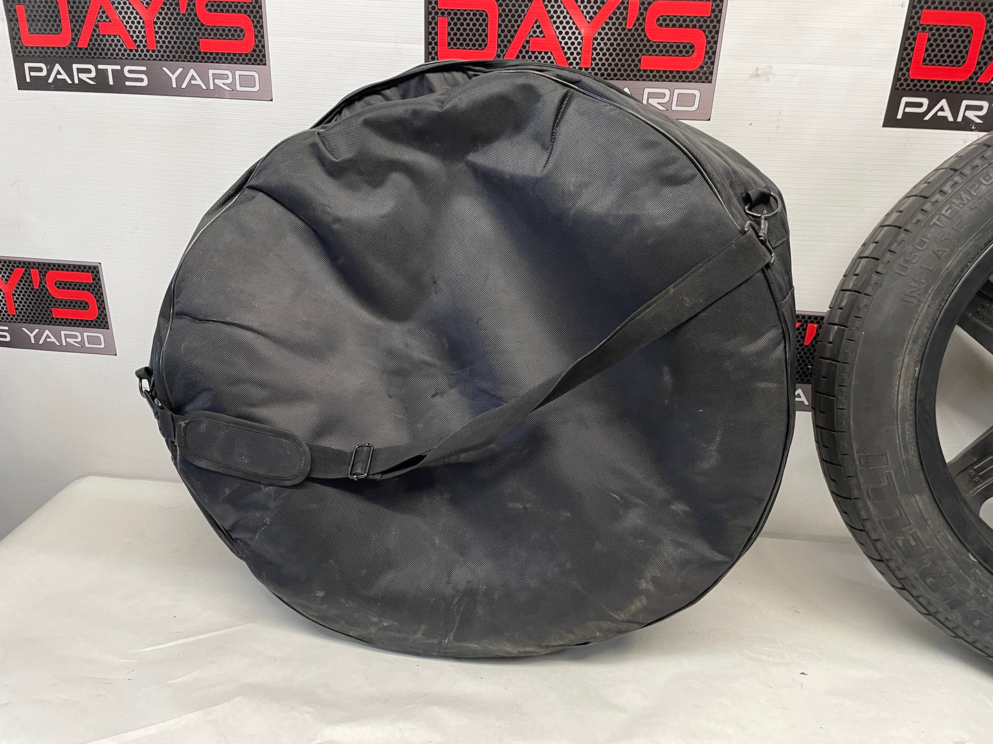 Modern Spare Wheel and Tire W/ Bag 18x4