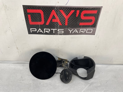 2010 Cadillac CTS-V Sedan Fuel Gas Lid Tank Door Cover w/ Cap Black OEM