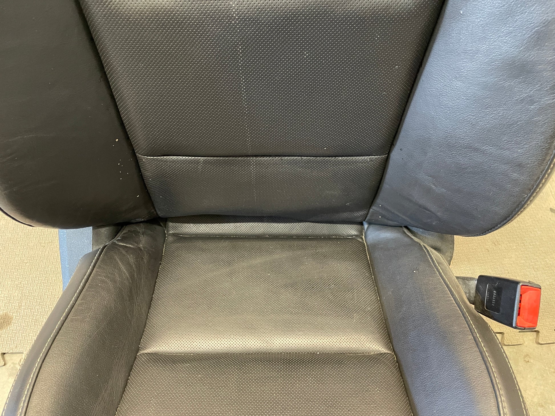 2011 Chevy Camaro 2SS RH Passenger Front Seat Black Leather OEM - Day's Parts Yard