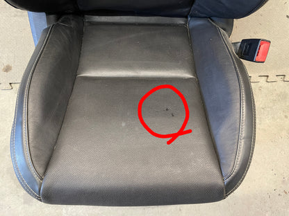 2011 Chevy Camaro 2SS RH Passenger Front Seat Black Leather OEM - Day's Parts Yard