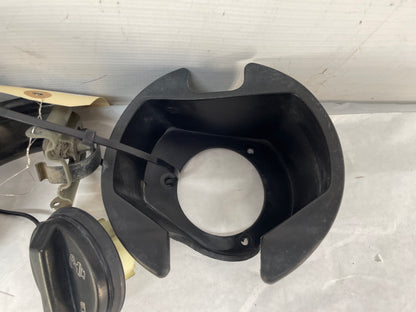 2010 Cadillac CTS-V Sedan Fuel Gas Lid Tank Door Cover w/ Cap Black OEM