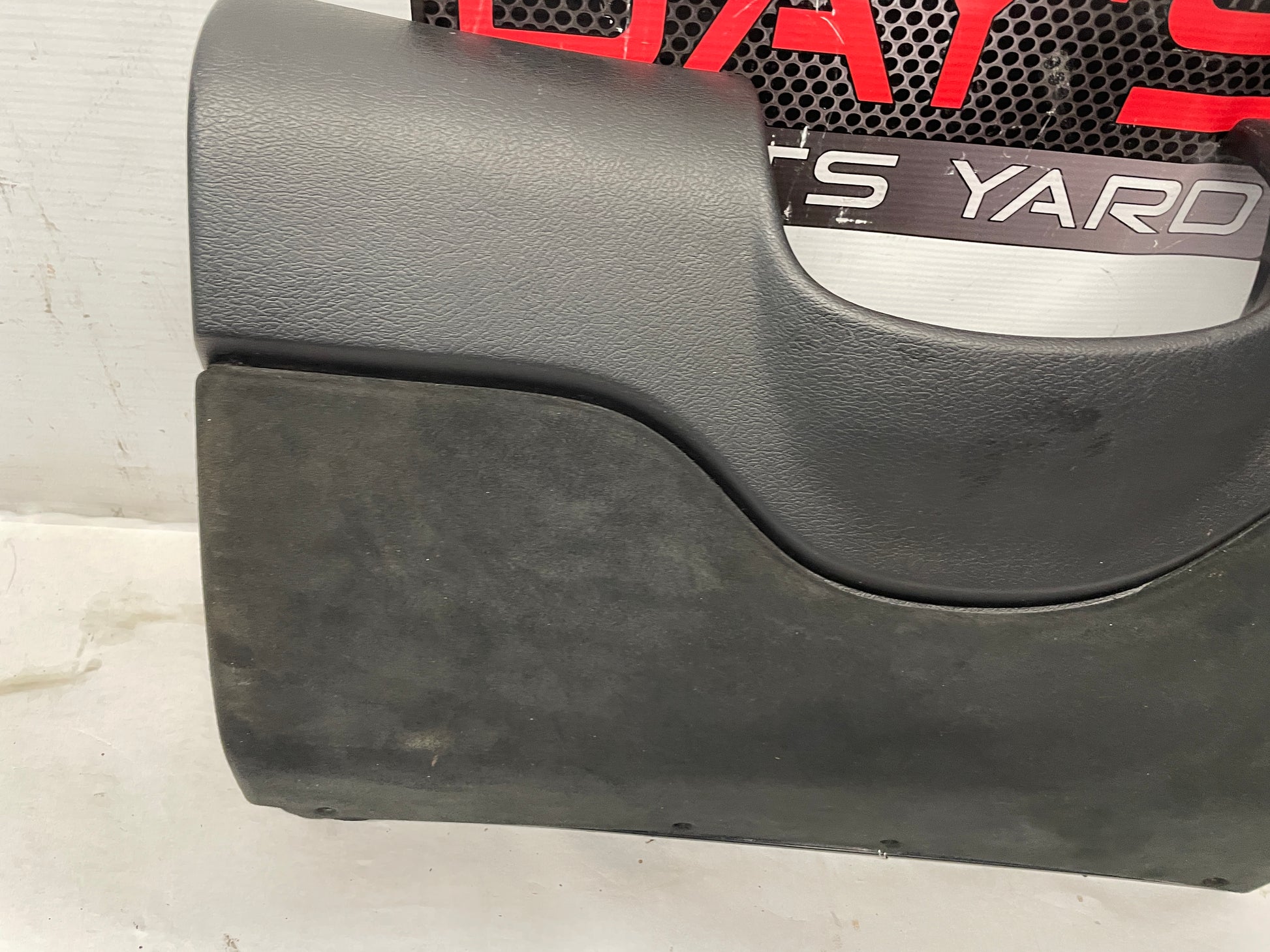 2006 Pontiac GTO Black Suede Interior Knee Bolster Fuse Box Block Cover OEM - Day's Parts Yard
