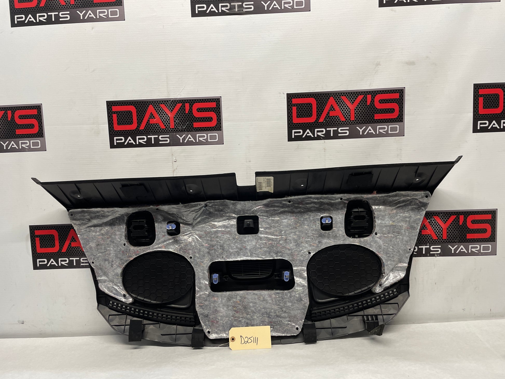 2013 Chevy Camaro ZL1 Rear Interior Deck Package Tray Window Panel Trim OEM - Day's Parts Yard