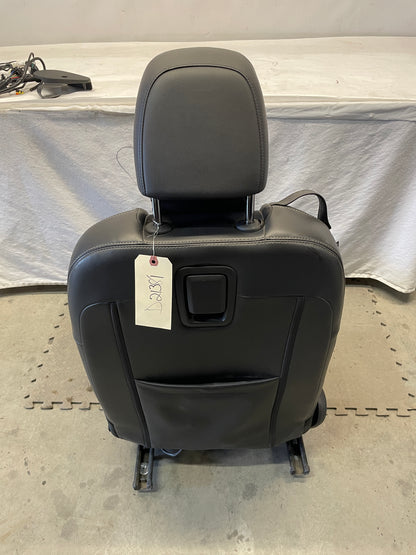 2011 Chevy Camaro 2SS RH Passenger Front Seat Black Leather OEM - Day's Parts Yard
