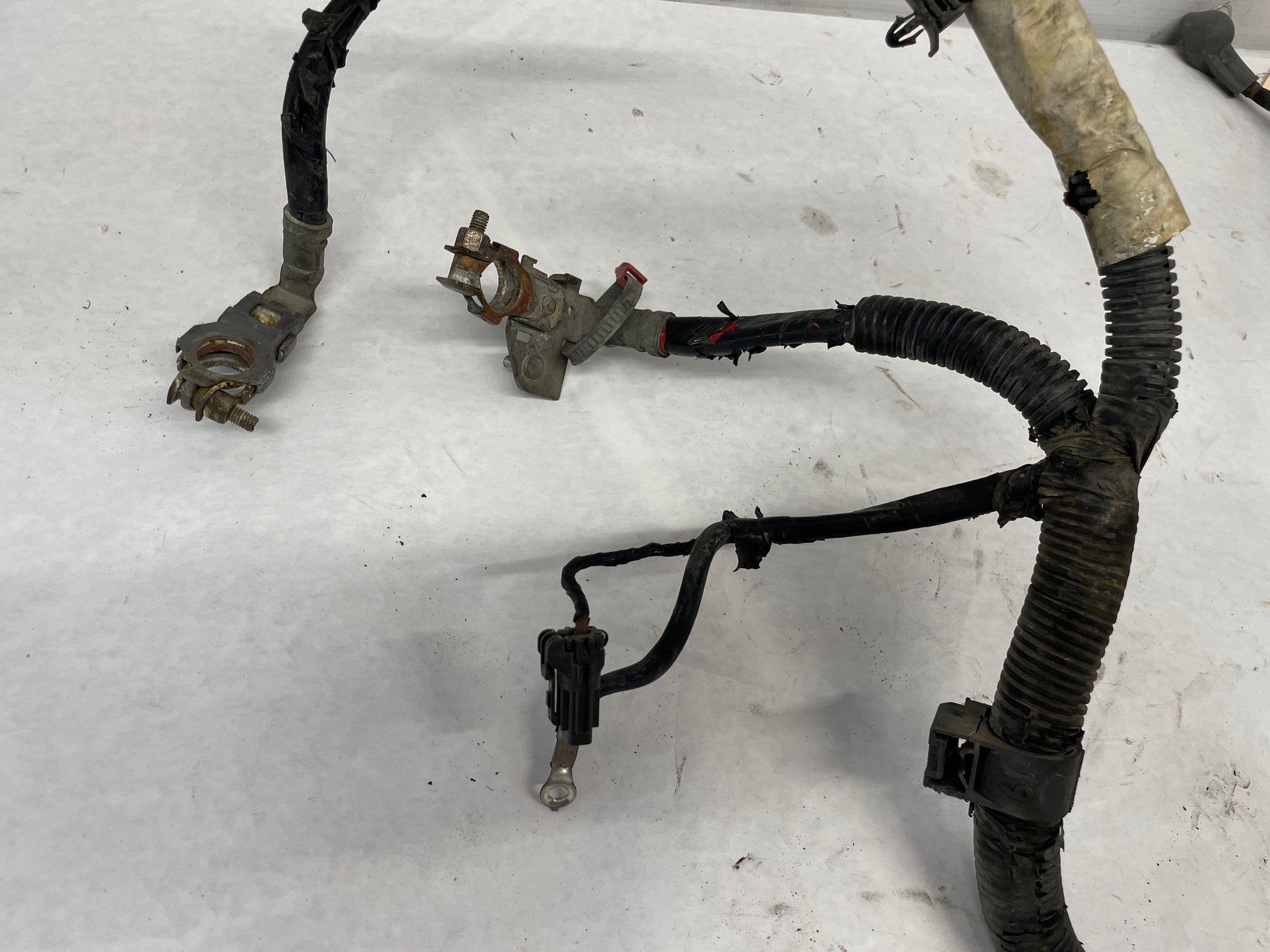 2005 Pontiac GTO Starter Alternator Positive Negative Battery Cable Wire Wiring Harness OEM - Day's Parts Yard
