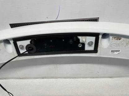 2014 Chevy Camaro ZL1 Convertible Trunk Deck Lid Spoiler Wing White OEM