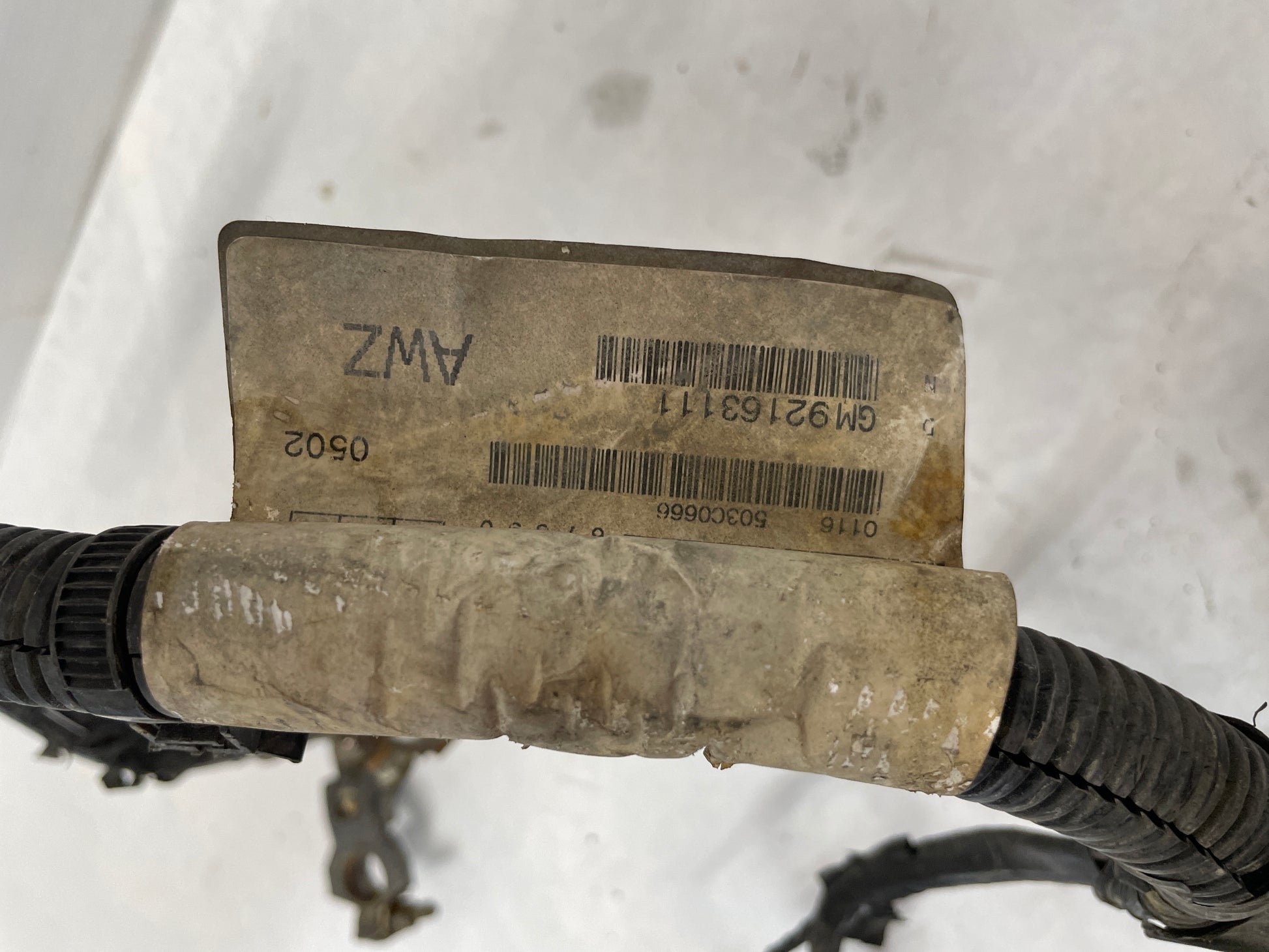2005 Pontiac GTO Starter Alternator Positive Negative Battery Cable Wire Wiring Harness OEM - Day's Parts Yard