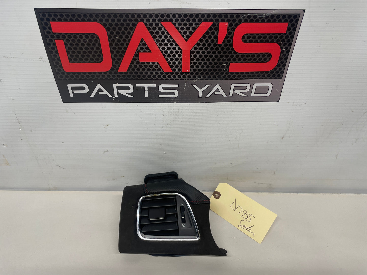 2017 Chevy SS Sedan LH Driver Suede Dash Vent OEM - Day's Parts Yard