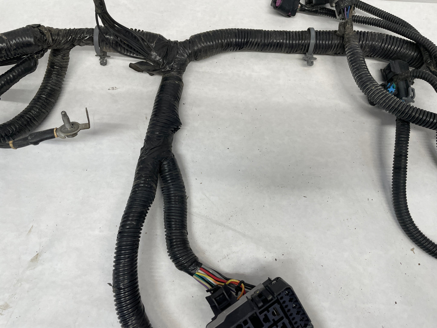 2014 Chevy Camaro ZL1 Engine Bay Head Lamp Light Firewall Wire Wiring Harness OEM