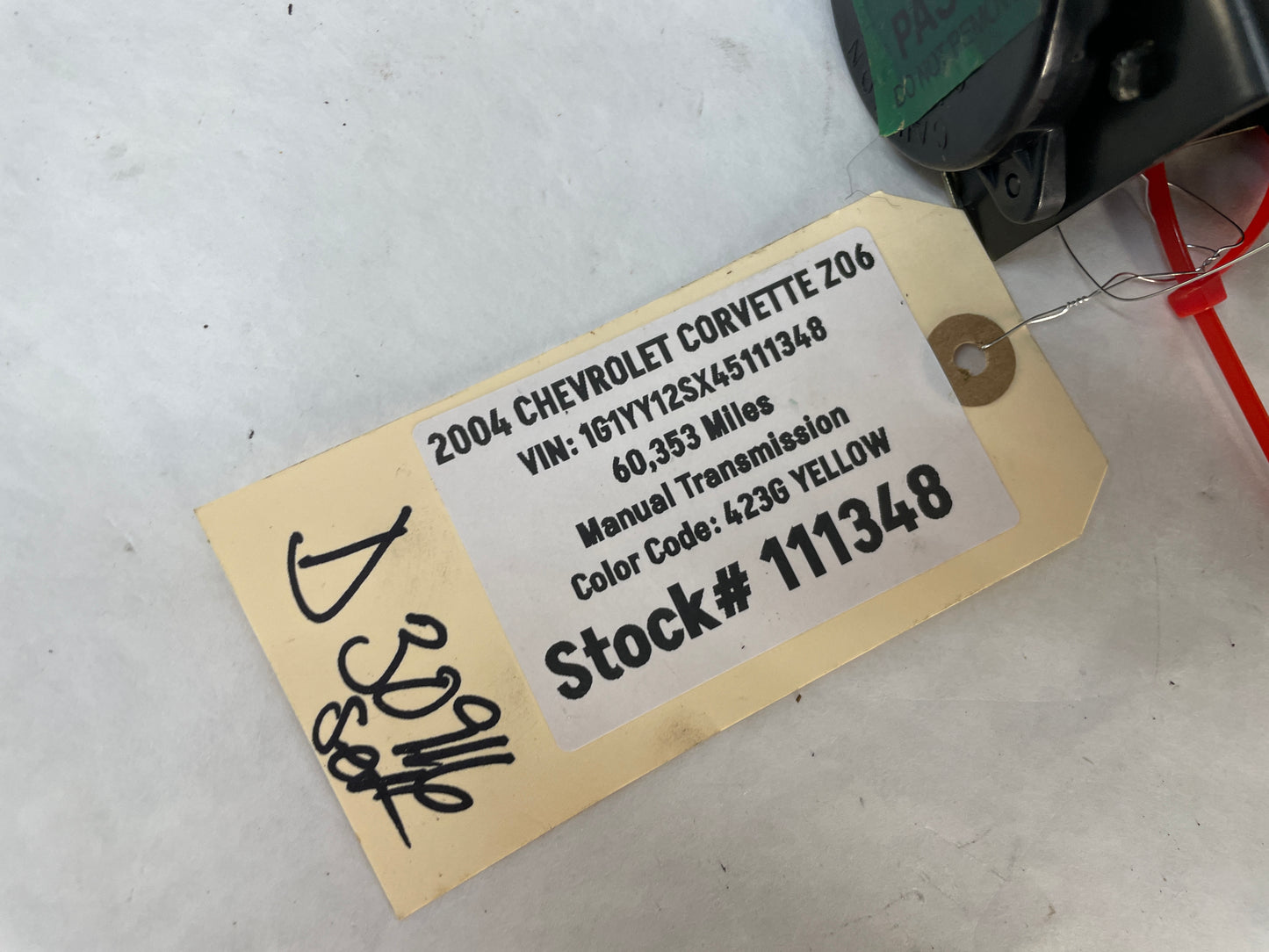 2004 Chevy C5 Corvette Z06 RH & LH Front Seatbelt Seat Belt Retractors OEM - Day's Parts Yard