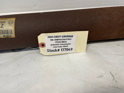 2003 Chevy Suburban Driveshaft Drive Shaft OEM - Day's Parts Yard