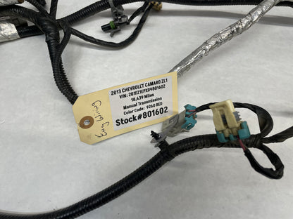2013 Chevy Camaro ZL1 Engine Motor Transmission Wiring Wire Harness OEM - Day's Parts Yard