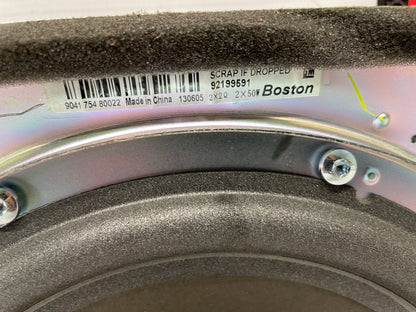 2014 Chevy Camaro ZL1 Convertible Subwoofer Speaker OEM