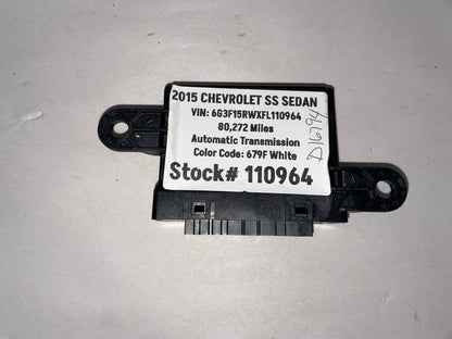 2015 Chevy SS Sedan Parking Assist Control Module OEM - Day's Parts Yard
