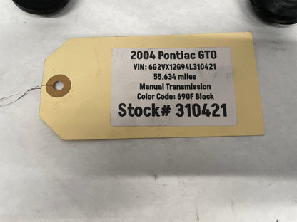 2004 Pontiac GTO Upper & Lower Radiator Bushings OEM - Day's Parts Yard