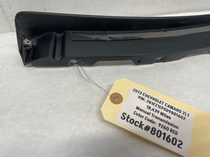2013 Chevy Camaro ZL1 RH Passenger Front Bumper Wheel Well Trim Molding Extension OEM - Day's Parts Yard