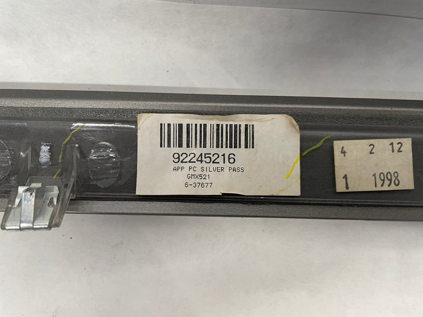 2012 Chevy Camaro SS Silver Dash Trim Applique Panel Moldings OEM - Day's Parts Yard