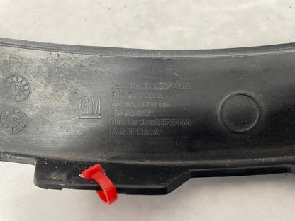 2013 Chevy Camaro ZL1 RH Passenger Front Bumper Wheel Well Trim Molding Extension OEM - Day's Parts Yard