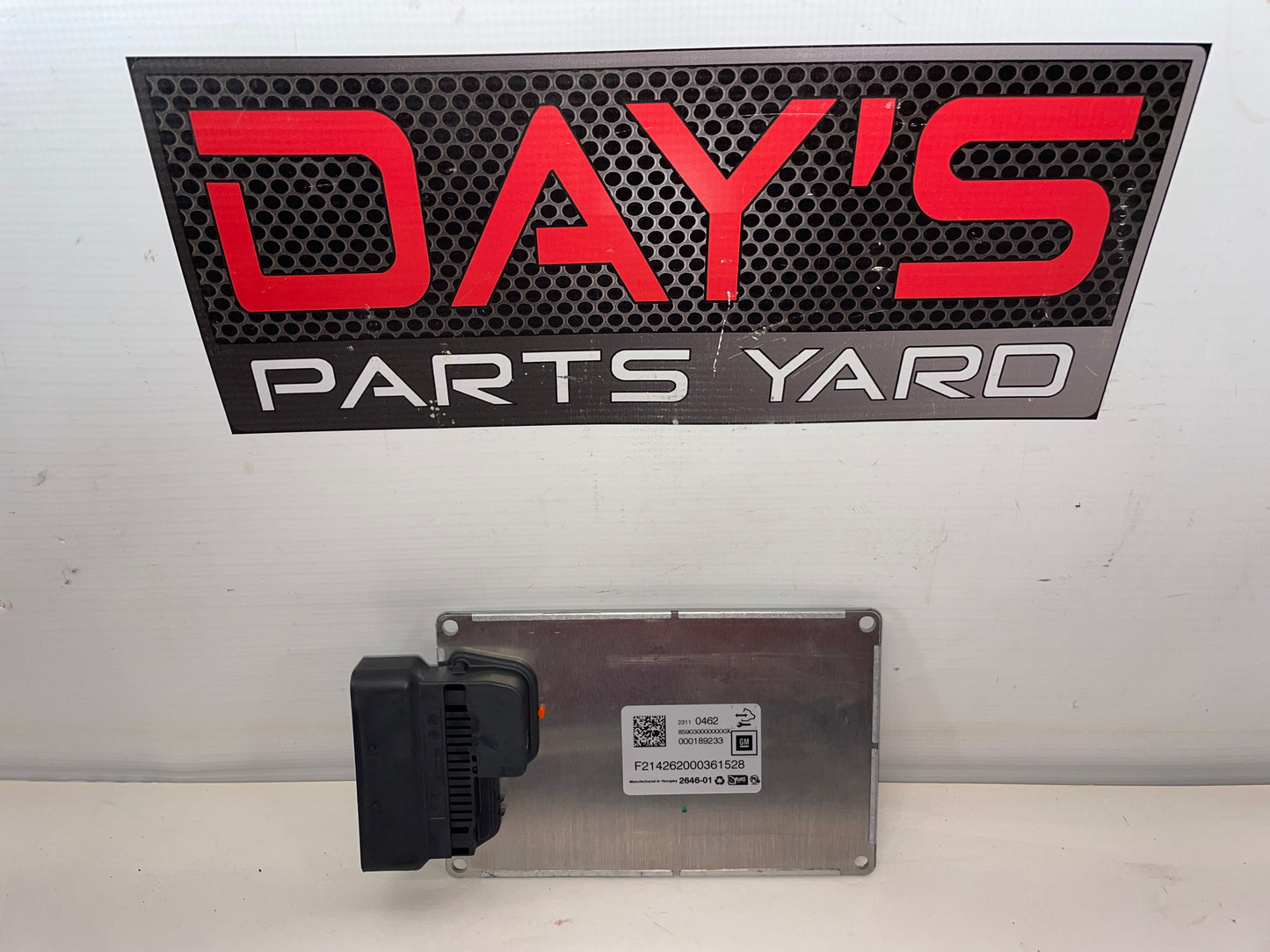 2015 Chevy SS Sedan Electronic Suspension Control Module OEM - Day's Parts Yard